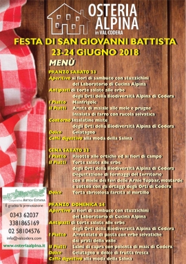 I menù gustosissimi